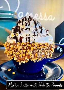 Mocha Latte Nutella Peanuts